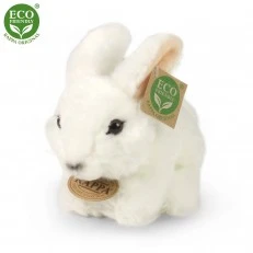 Plush White Bunny 16 cm.