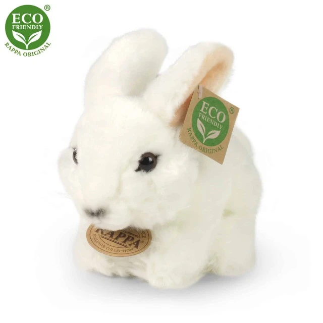 Plush White Bunny 16 cm.