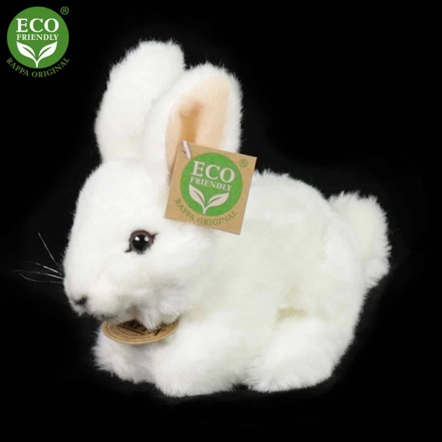Plush White Bunny 16 cm.