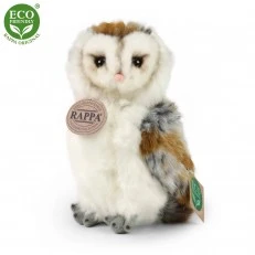 Plush Owl 17 cm. colored