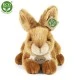 Plush Brown Bunny lying down 23 cm.
