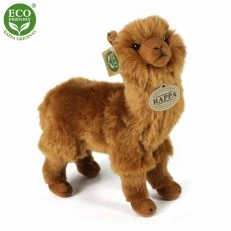 Plush Brown Llama 23 cm.