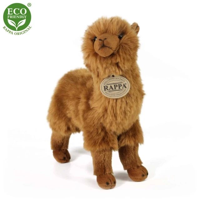 Plush Brown Llama 23 cm.
