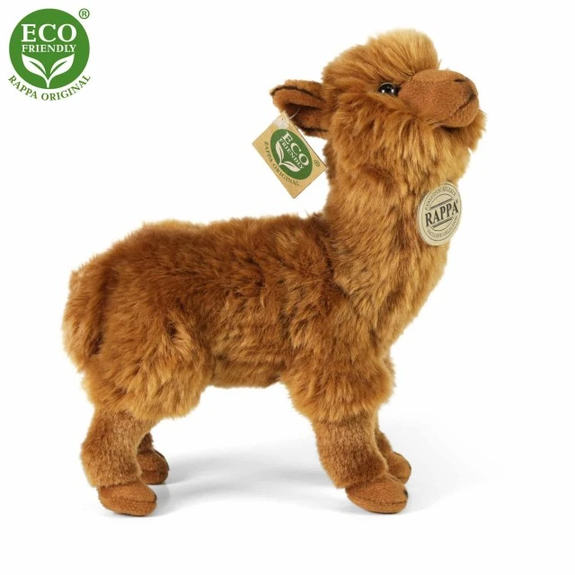 Plush Brown Llama 23 cm.