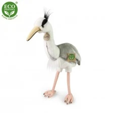 Plush Heron 35 cm. Eco friends series