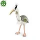 Plush Heron 35 cm. Eco friends series