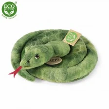 Plush Snake green 90 cm.