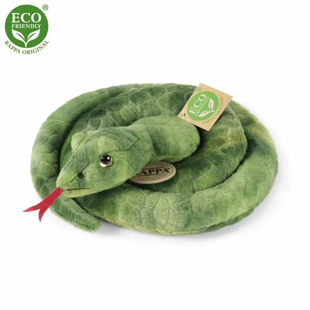Plush Snake green 90 cm.