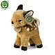 Plush standing deer 22 cm.