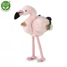 Plush Pink flamingo 34 cm.
