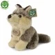 Plush Wolf sitting 18 cm.