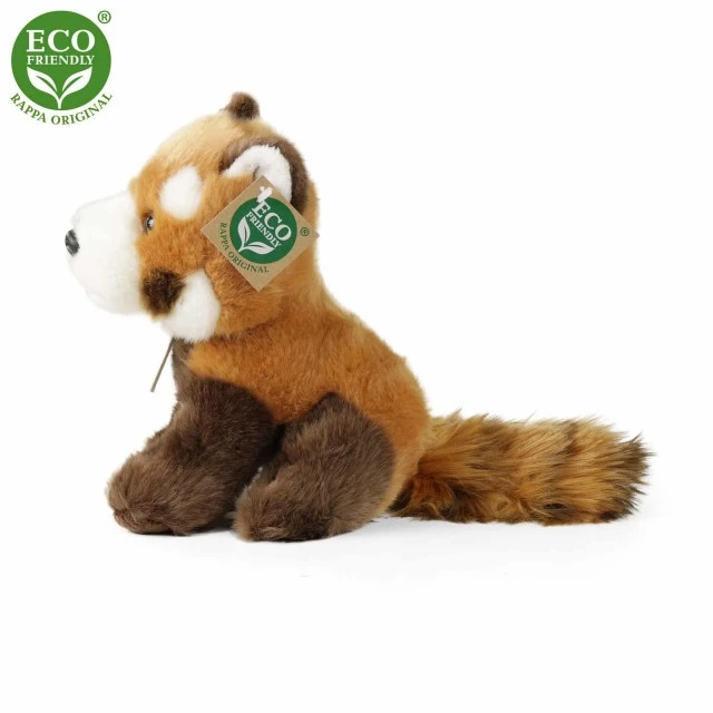 Plush Red Panda sitting 18 cm.