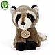 Plush Raccoon sitting 18 cm.