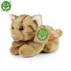Plush Kitten with sound brown 15 cm.