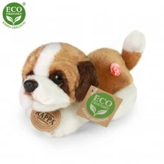 Plush Boxer puppy with sound 15 cm