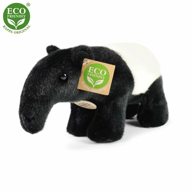 Plush tapir standing 22 cm.