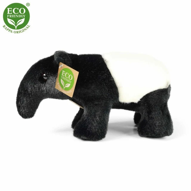 Plush tapir standing 22 cm.