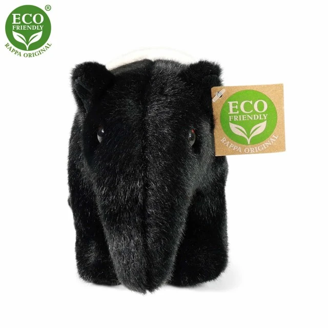Plush tapir standing 22 cm.