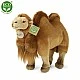 Plush Two-humped camel standing 30 cm.