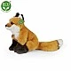 Plush sitting fox 247 cm.