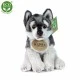 Plush Sitting Wolf 15 cm.