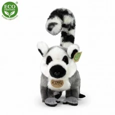 Plush Lemur standing 28 cm.