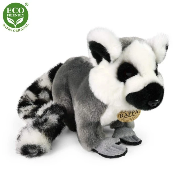 Plush Lemur standing 28 cm.
