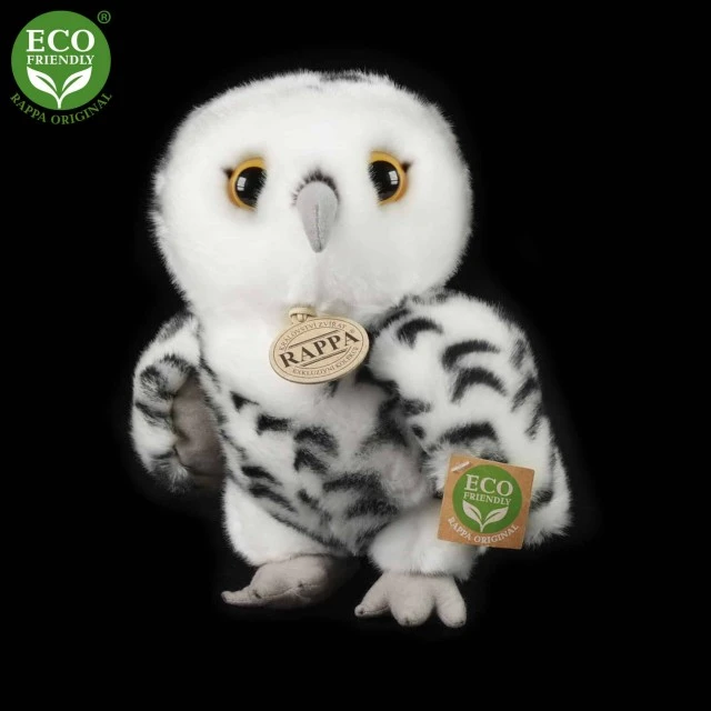 Plush White owl 25 cm.
