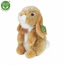 Plush Beige bunny sitting 18 cm.