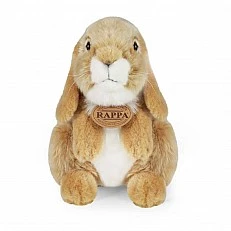 Plush Beige bunny sitting 18 cm.