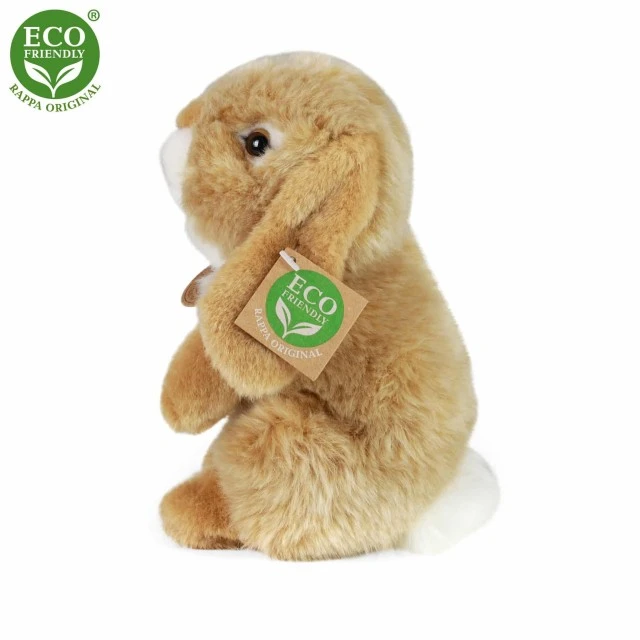 Plush Beige bunny sitting 18 cm.