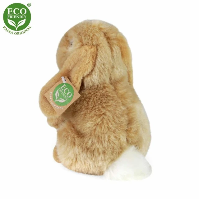 Plush Beige bunny sitting 18 cm.
