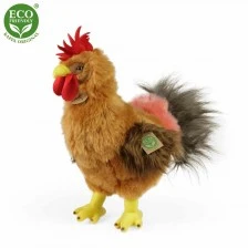 Plush domestic rooster 33 cm.