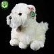 Plush dog West Highland White Terrier sitting 30 cm
