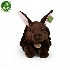 Plush Brown Bunny standing 36 cm.