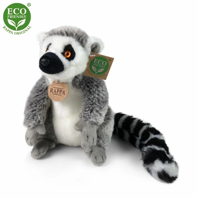 Plush Lemur standing 22 cm.