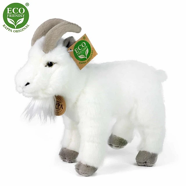Plush Goat standing 20 cm.