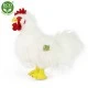 Plush White Rooster 33 cm.