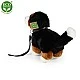 Bernese mountain dog plush standing on a leash23 cm.