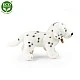 Plush Dalmatian dog standing 20 cm.