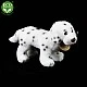 Plush Dalmatian dog standing 20 cm.