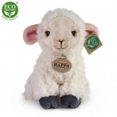 Plush Lamb sitting 18 cm.