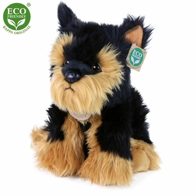 Plush Sitting Terrier Dog 30 cm.
