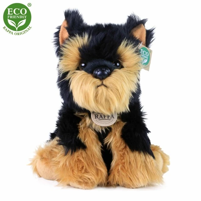 Plush Sitting Terrier Dog 30 cm.