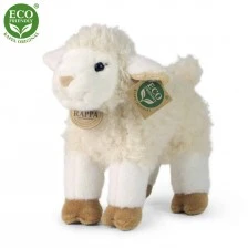 Plush White Lamb standing 23 cm.