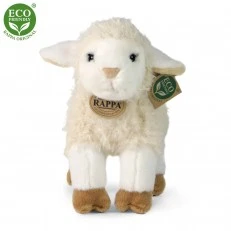 Plush White Lamb standing 23 cm.