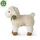Plush White Lamb standing 23 cm.