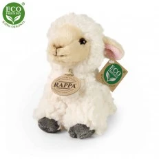 Plush Lamb sitting 16 cm.