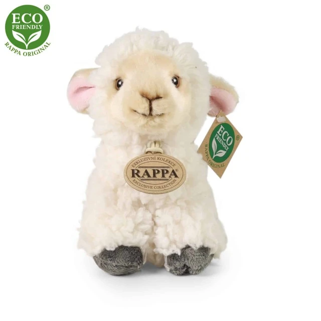 Plush Lamb sitting 16 cm.