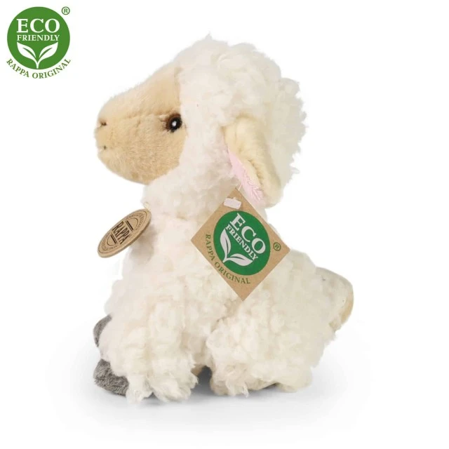 Plush Lamb sitting 16 cm.
